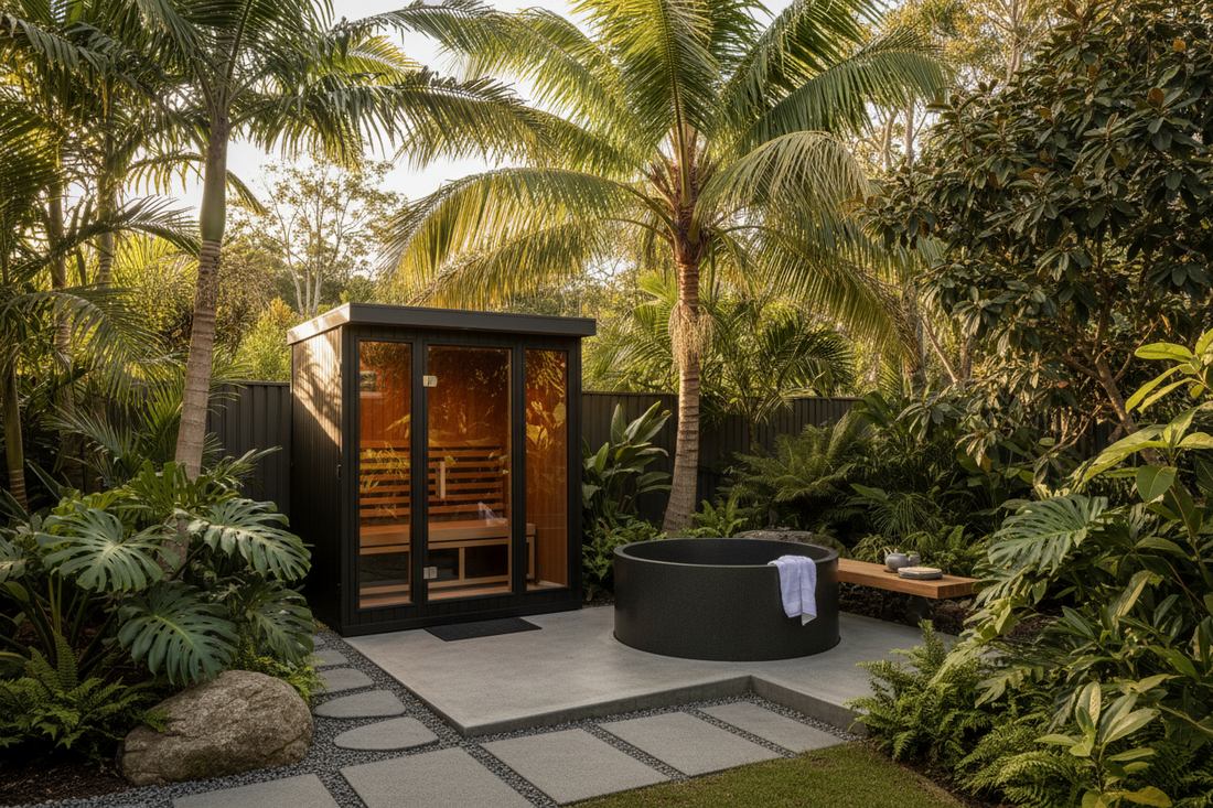 Contrast Therapy at Home: Infrared Sauna + Ice Bath in Your Brisbane Backyard